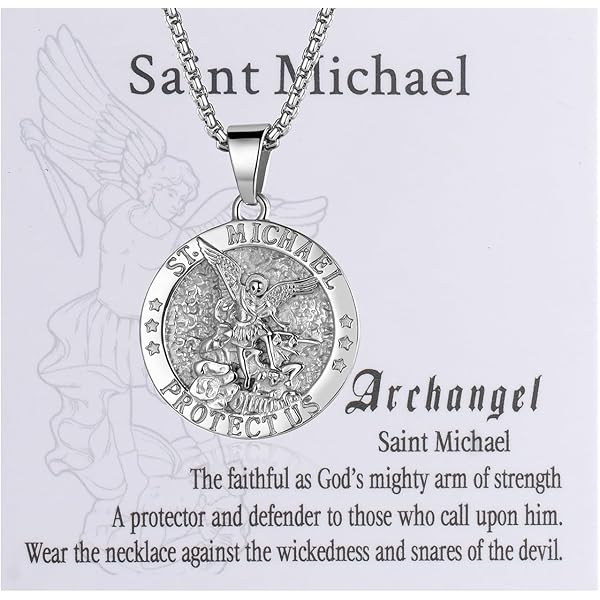 Statue De Saint Michel Archange En Résine - 20cm | La Boutique Des Chrétiens