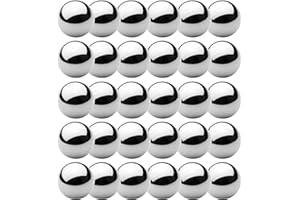 cyclingcolors 30x Bolas de Precisión de Acero AISI 52100 Rodamiento Cojinete Bicicleta Patineta Dirección Buje (7mm)