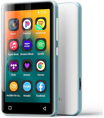 SWOFY 4,0 Pouces Écran Tactile MP3 Avec Bluetooth Et WiFi, 80GB Lecteurs MP3 Et MP4 Android Avec