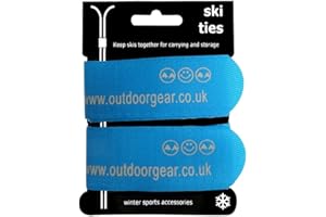 Manbi Jumbo Ski Tie, 38mm Wide, Plastic, Jumbo Style, Assorted Colours