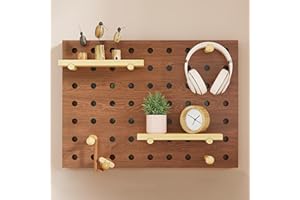 STHOYN Multifuncionales De La Tapa Contador Luz Pueden Almacenar Artículos, Cuadro para Tapar Cuadro Electrico del Hogar del Interruptor Montada En La Pared(Across,60 * 40CM_Brown)