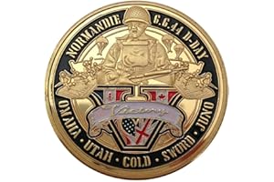 Eillwin World War 2 Normandy D-Day 70th Anniversary Victory WW2 Commemorative Coin