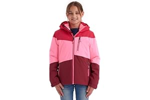 Killtec Kow 170 Grls Jckt Veste fonctionnelle avec capuche et pare-neige/veste d'extérieur imperméable Girl´s