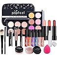 Makeup Set, All In One Makeup Kit, Cosmetic Make Up Starter Kit, Makeup Gift Set for Women & Girls, Includes Foundation Eyeshadow Palette Lipstick Eyeliner Mascara Cosmetic Brush Set