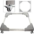 Spares2go Trolley Universale Regolabile Con Ruote Per Officina - Supporto Per Sega Da Banco, Tornio, Trapano - Portata 180kg, Dimensioni Variabili