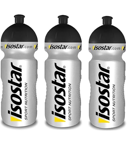 Isostar Sports Bouteille d'eau 1000 ml – Sans BPA – Bouteille d'eau pour la course, le cyclisme, la gym, la randonnée – Fermeture pratique et