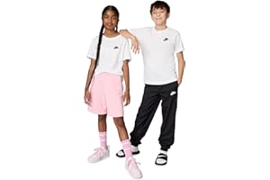 Nike K NSW Tee EMB Futura Lbr Top Unisex - Bambini e Ragazzi