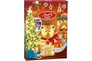 Lindt Teddy kalendarz adwentowy 172 g – asortyment czekolady mlecznej Lindt