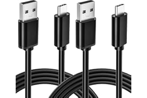 ANCABLE Cavo di ricarica USB C per Nintendo Switch, confezione da 2 pezzi da 1 m Tipo C Charger Cord per Nintendo Switch, Switch Lite, Switch Pro Controller e altri dispositivi di gioco di tipo C