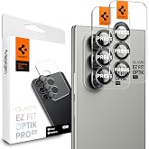 Spigen Galaxy Z Fold 7 ile Uyumlu Kolay Kurulum Kamera Lens Camı Koruyucu GLAS.tR EZ Fit Optik Pro (2 Adet) Siyah - AGL09581 