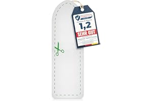 SimplySmooth Tapicerka deski do prasowania, 150 x 55 cm, bardzo gruba (8 mm), wyściełana [700 gr/m²] – nakładka na deskę do prasowania z możliwością przycięcia, nadaje się do żelazka parowego –