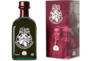 L'Olio dei Papi Olio Extra Vergine Italiano 100% estratto a freddo dagli uliveti secolari delle antiche terre dei Papi Regalo e Bomboniera Gastronomica 0,25 LT (astuccio) (1)