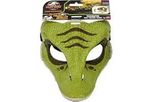 Jurassic world Velociraptor mask Green