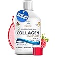 Swedish Nutra - Liquid Marine Collagen 10000mg - Pack of 500ml I Hydrolyzed Collagen Peptides (Type I & III) I Minimize Fine Lines, Wrinkles I Hyaluronic Acid, Biotin, Vitamin C - 20 Day Supply