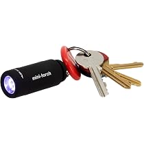 Torcia LED Tascabile Mini Portachiavi all'Ingrosso, 5 LED per Campeggio, Passeggiate Notturne e Attività all'Aperto