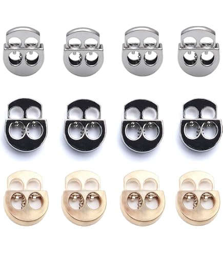 Jajasio Kordelstopper - 10 Stück In Creme Für Jacken & Hoodies