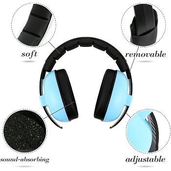 Banz Kidz Ear Defenders - Casques Anti-Bruit Enfants 2 Ans Et Plus - Protection Auditive
