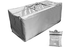 ‎CHEFARONE Aufbewahrungstasche Gartenauflagen Chefarone - Schutzhülle Polsterauflagen XXL - Auflagentasche wasserdicht - Gartenpolster Aufbewahrung mit UV Schutz - 175x60x80 cm