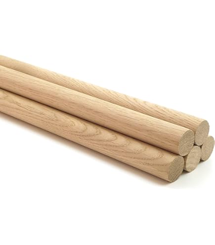 Oak Dowel 20mm X 1m Pack Of 2 - The Countryside Store