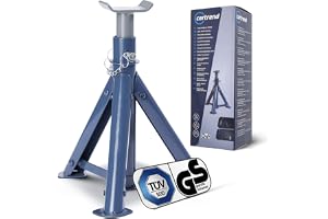 cartrend Stativ, 2-tons lastkapacitet, höjdjusterbar från 278 mm till 366 mm