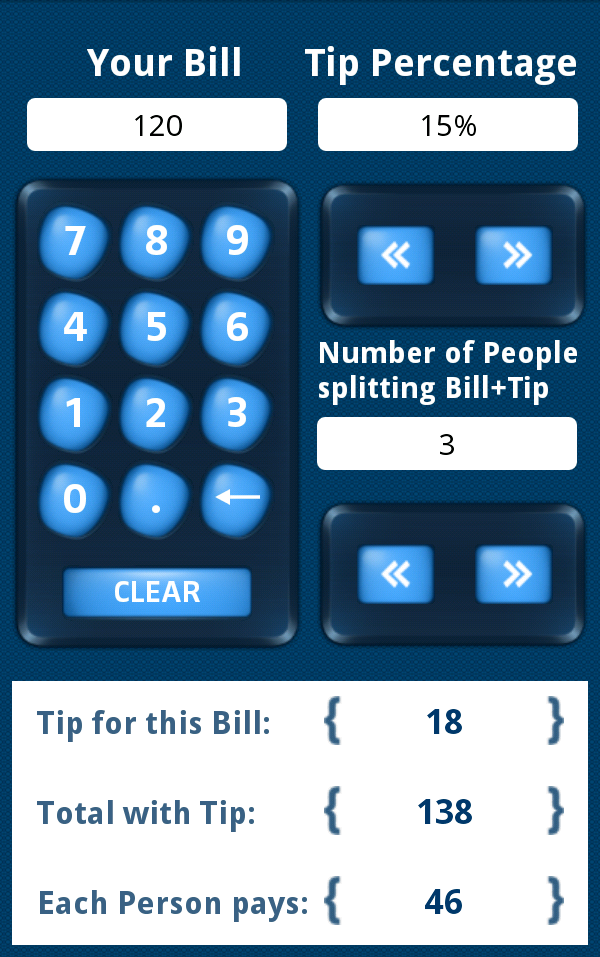 Calculator & Tip Calculator (Kindle Tablet Edition) Amazon.co.uk
