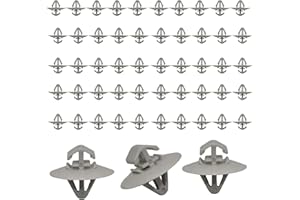 Amazleer 50 clips de repuesto para panel de moldura de puerta lateral Trafic para Opel Vivaro, Renault, Nissan, Opel e Iveco (50)
