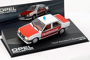 ALTAYA BY IXO Opel Ascona C Bomberos año de construcción 1982-1988 1:43 Altaya.
