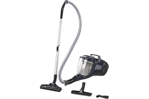 Hoover HP1 Aspirador sin Bolsa Compacto y Potente, Trineo con Cable, Ligero, Filtro EPA, depósito 2L, Accesorios Integrados [HP110HM 011]