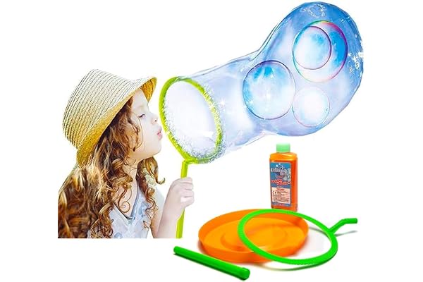 Kit/Solution de Fabrication de Bulles géantes Toyland® - Créer d'énormes Bulles - Jouets d'extérieur - Jeux de Jardin (Bulle Trousse)