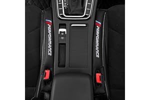HENGYUESHANG 2 unidades de relleno universal de piel sintética para asiento de coche, compatible con BMW, coches, SUV, camiones