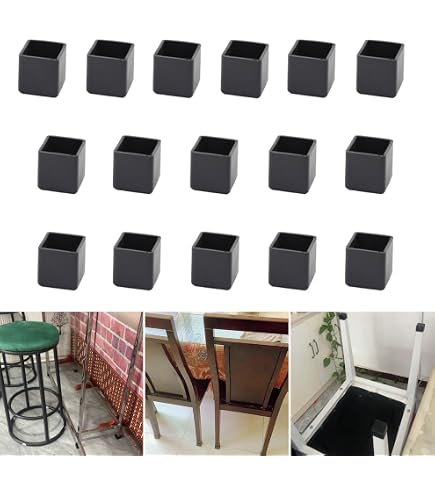 Tappi Tubi Quadrati QUARKZMAN Tappi Per Fori In Plastica, 8Pz 30x15mm Tappo Tappi In Plastica Per Tubi