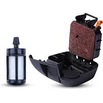 Kit Entretien Stihl FS38/FS45/FS55 - 2 Filtres à Air + Bougie L7T/BPMR7A + Filtre Essence + Amorçage + Tuyaux