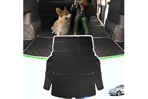 ‎THINSGO ThinsGO für Telsa Model Y Kofferraummatte, Haustiermatte, Gepäckmatte, Kofferraumvollverkleidung, Oxford-Gewebe, Wasserdicht und rutschfest, Zubehör für Tesla Model Y