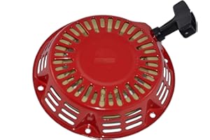 Démarreur à câble pour plaque vibrante DENQBAR - perfektGarten - Rouge - Électrique - Démarrage électrique - 175 mm x 37 mm x 160 mm