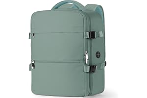 WOUIYO Mochila Viaje Cabina Avion 45x36x20 para Easyjet 30L Mochila de Viaje Equipaje de Mano Mochila 45x36x20 Maletas de Viaje Cabina para Portatil de 15.6 Pulgadas