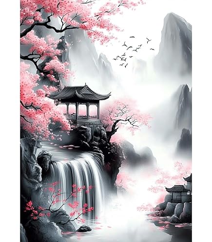 Kit Diamond Painting Bouddha 5D RICUVED 30x40cm - Peinture Diamant Complète