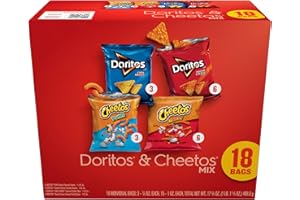 Frito Lay Doritos & Cheetos Mix Lot de 18