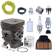 YONGYAO 47Mm Cilindro Pistón & Anillo Kit Para Husqvarna 455