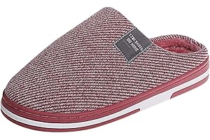 DSQSasahip Pantoufle Femme Maison Chaussons Femme Hiver Pantoufles Confortable Chaussons en Peluche Chaude Doublure Chaussures Femme Intérieur Hiver Accueil Slippers