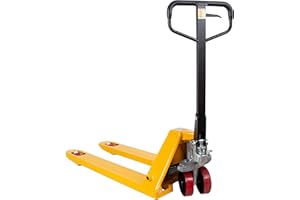 LoadSurfer Premium 2500kg Hand Pump Push Pallet Truck Jack Trolley Fully Assembled 550x1150mm, 1 Year Warranty