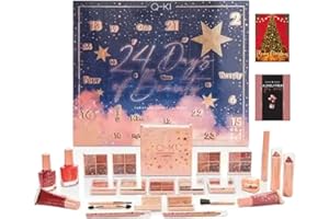 JOLAFUNBS 24 Days of Beauty Advent Calendar 2024 & Cards, Christmas Gifts Makeup Sets for Girls Teenagers, Mom, Girlfriend Xmas Eve Advent Calendar, Self Care Gifts for Women Makeup Advent Calendar