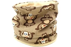 Kleine Könige Loop Schal Kinder Jungen bis 8 Jahre · viele Muster · Innen Fleece Kuschel · Made in Germany