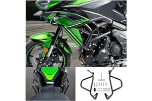 FAYEDENICY Parachoques de protección de Motor para Moto, Barras de Choque de Carretera, Marco Deslizante, Tanque de Combustible de Gas, Protector contra caídas para KLE650 Versys650 KLE 650 2022 2023 2024