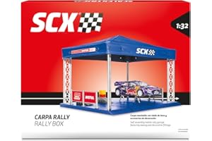 Scalextric - Accesorios y Extensiones Circuitos de Carreras Original Escala 1:32 (Carpa Box Rally)