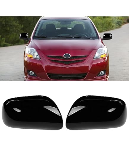Spiegelkappen Auto Accessoires Voor Toyota Voor Yaris 2006-2011 Achteruitkijkspiegel Cover Achteruitkijkspiegel Shell Spiegelbehuizing Behuizing Zijspiegel Cover (Kleur : White Right
