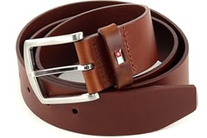 Tommy Hilfiger New Denton Belt 4.0 E367863162 paski męskie, Brązowy, 110
