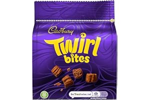 Cadbury Twirl Bites Bag, Smooth & Swirly Milk Chocolate Pieces, 85 g (Pack of 1)