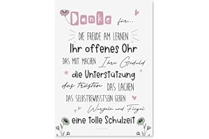 ‎NASTAMI Nastami Postcard Thank You School Time Gift Teacher Farewell