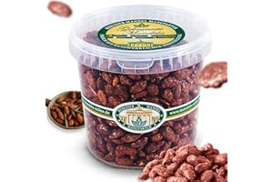 BERLINER MANDELMANUFAKTUR 1x1250g gebrannte Mandeln, Vegan, Gebrannte Mandeln Großpackung, ohne Zusatzstoffe und Geschmacksverstärker, Süßigkeiten Weihnachten, spanische Largueta Mandeln