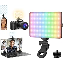 Video Licht RGB, Youlisn 120 LED Handy Selfie Licht mit 7 ...